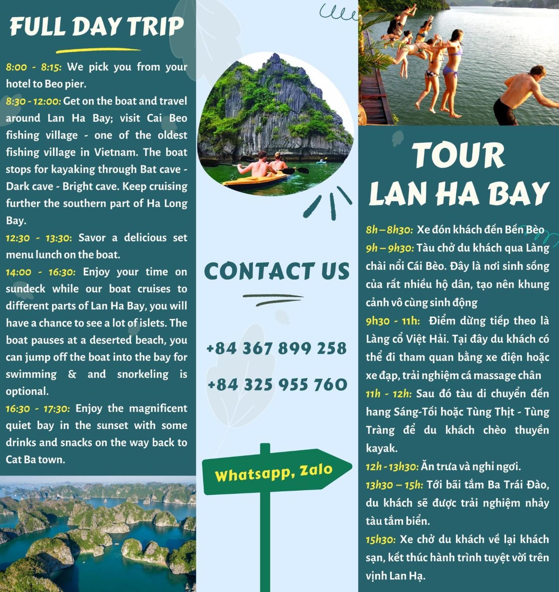 Domik Homestay - Cat Ba Dong Khe Sau Екстер'єр фото